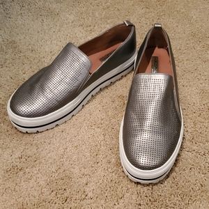 Halogen slip on sneakers